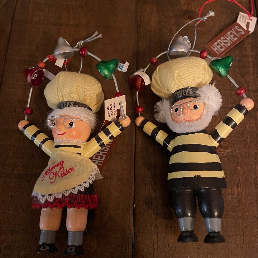 Hershey Christmas ornaments 1996